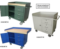 Three drawer maintenance bench